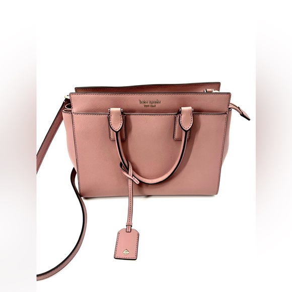 Kate Spade Cameron Satchel ‘Dusty Peony’ Woman’s Size Medium - Picture 3 of 11